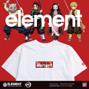鬼滅の刃×ELEMENT　メンズTシャツ【三次受注：2021年8月発送】