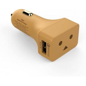 cheero DANBOARD CAR CHARGER 【Quick Charge 3.0対応】 カーチャージャー ２ポート 28W DC12V/24V対応 (Original color) 