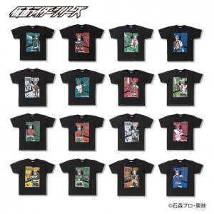 假面骑士昭和系列设计T恤（全16款）