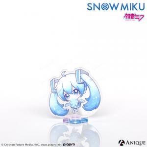 [SNOW MIKU] 雪ミク 描き起こしミニキャライラスト【四季の移ろい】初音ミク ミニアクリルスタンド