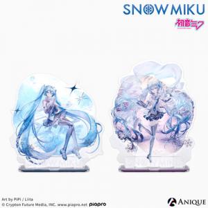 [SNOW MIKU] 雪ミク 描き下ろしイラスト【四季の移ろい】初音ミク ジオラマアクリルスタンド