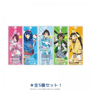 負けヒロインが多すぎる！×サンリオキャラクターズ ラメスティックキーホルダー（全5種セット） _pre