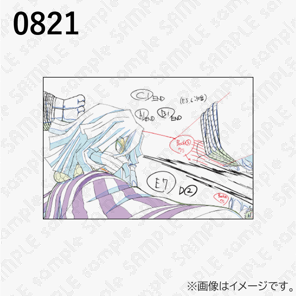 鬼滅の刃 柱展 「柱-表情」原画ポストカード 0821から0840