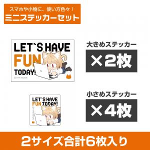 ネコアルク ミニステッカーセット[月姫 -A piece of blue glass moon-]