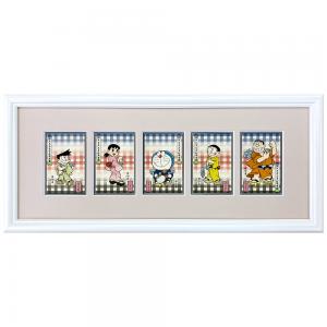 ドラえもん 浮世絵ジークレー版画「江戸ドラえもん役者絵」