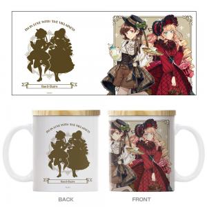 描き下ろし レイ＆クレア フタ付きフルカラーマグカップ アフタヌーンティーVer.[私の推しは悪役令嬢。]
