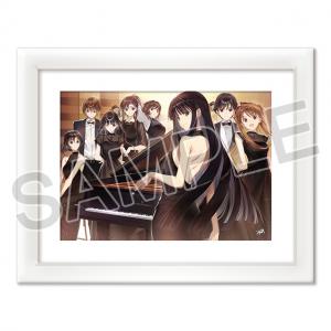 『WHITE ALBUM2』なかむらたけし箔押しサイン入り描き下ろし複製原画「15th Anniversary」