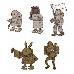 NieR/動くピンズ 全5種