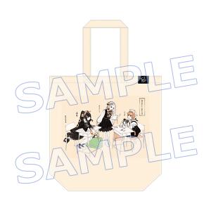 オノ・タコ描き下ろしイラスト 級友昼下がり談笑之図 トートバッグ