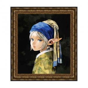 『葬送のフリーレン』× フェルメール展　複製原画　フリーレン